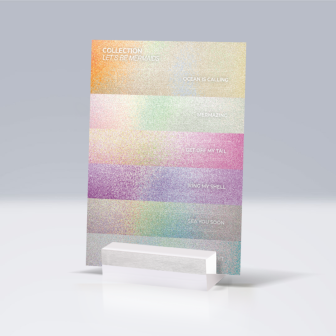 SHADES STICKERS CARD - LET'S BE MERMAIDS COLLECTION