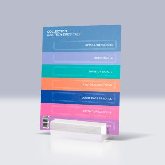 SHADES STICKERS CARD - DIRTY TALK COLLECTION