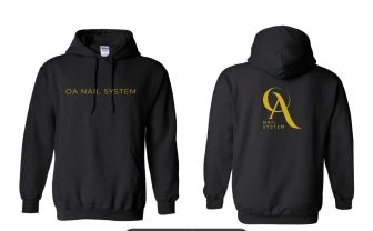 HOODIE - BLACK & GOLD - TAILLE S