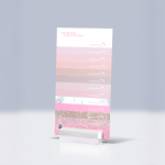 SHADES STICKERS CARD -  LIQUID POLYGEL COLLECTION