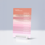 SHADES STICKERS CARD - STRUCTURA BASE